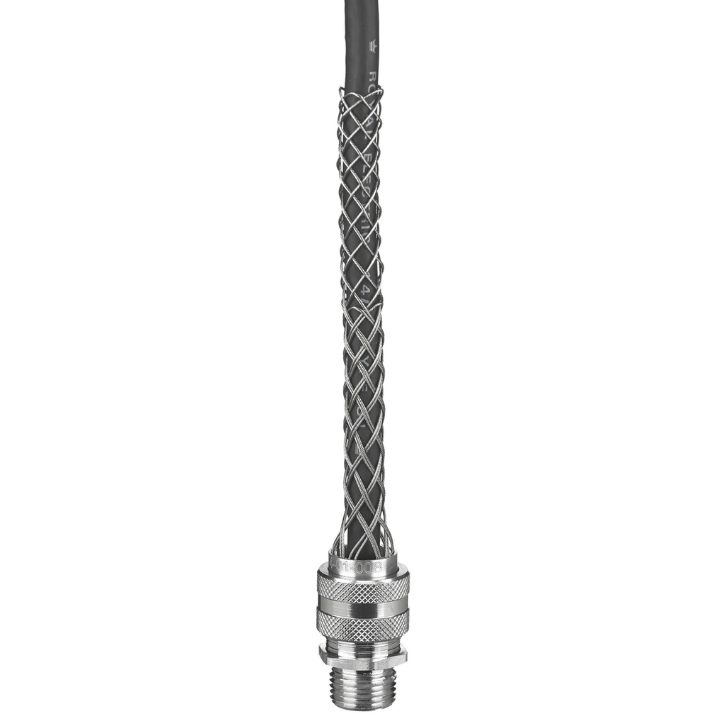 HUBBELL Hubbell Wiring Device-Kellems 07401021 Deluxe Cord Grip - Straight Male Thread (1 NPT)