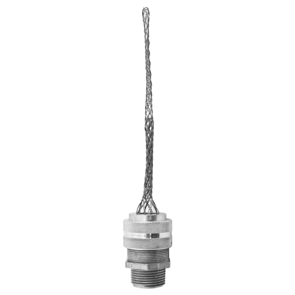 HUBBELL Hubbell Wiring Device-Kellems 07401021 Deluxe Cord Grip - Straight Male Thread (1 NPT)