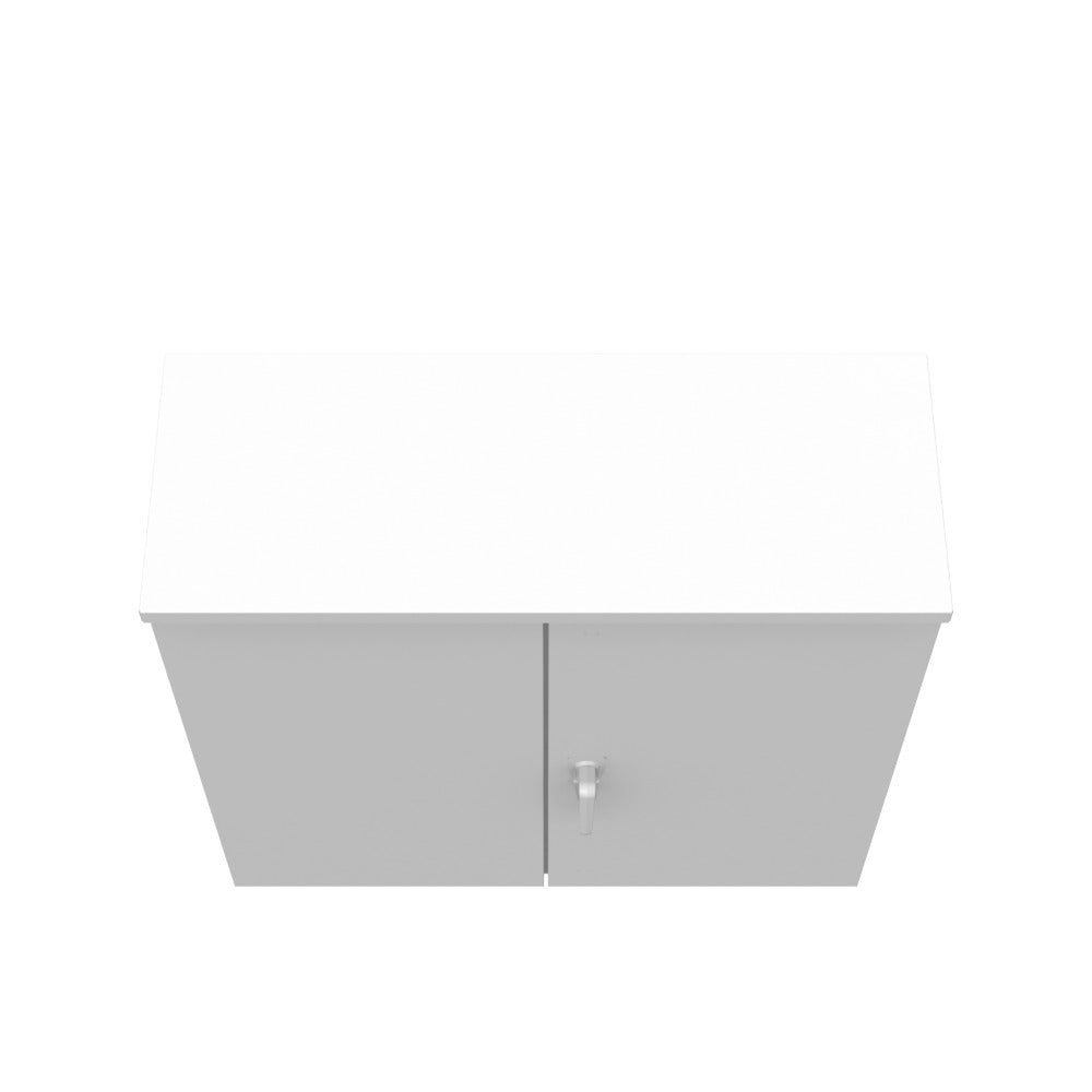 MILBANK Milbank 363612-CT3R 36x12x36 Hinge Cover Type 3R Steel No Knockouts ANSI 61 Gray Double Doors Padlocking