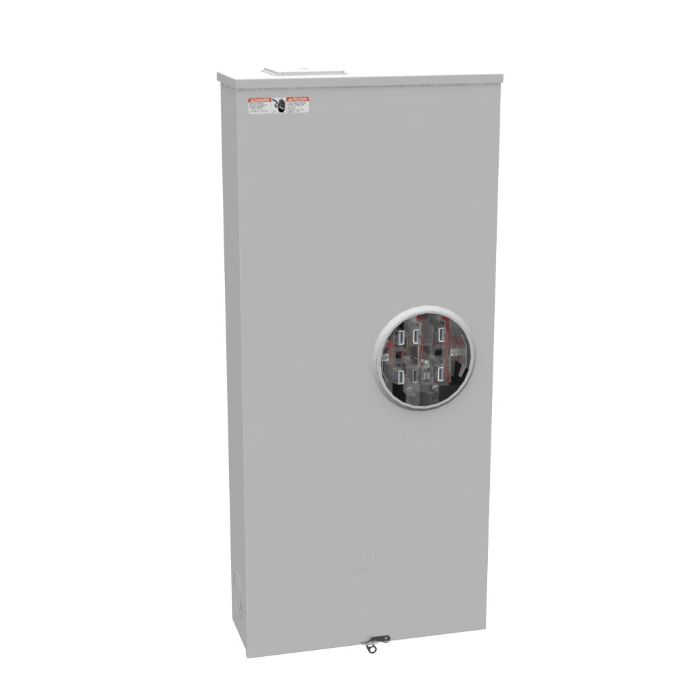 MILBANK Milbank U4013-X 7 Term Ringless Large Closing Plate Lever Bypass 320 Amp Side Bussed