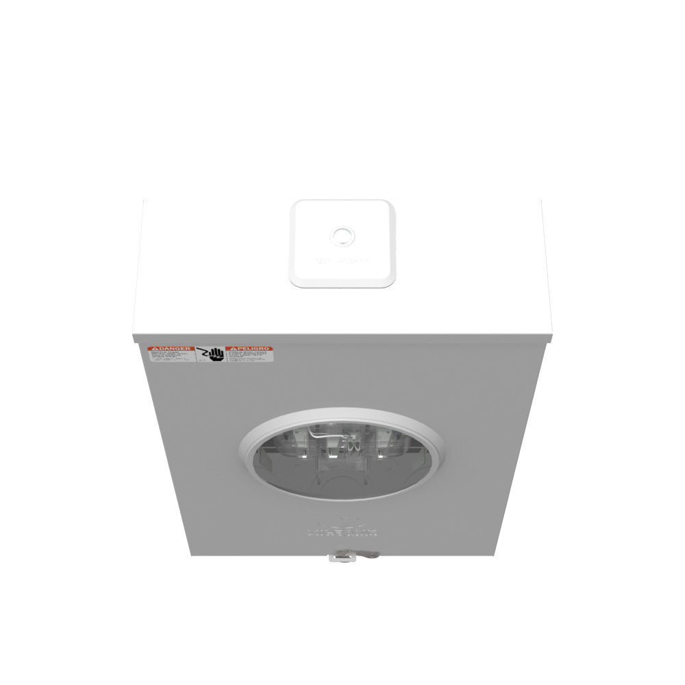 MILBANK Milbank U7423-RXL Single Position Meter Socket 200 Amp 3 Phase Ringless Lever 7 Term