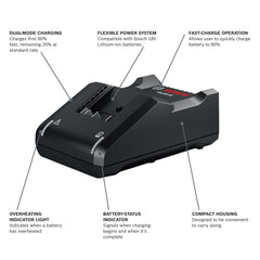 BOSCH GAL18V40 BATTERIES