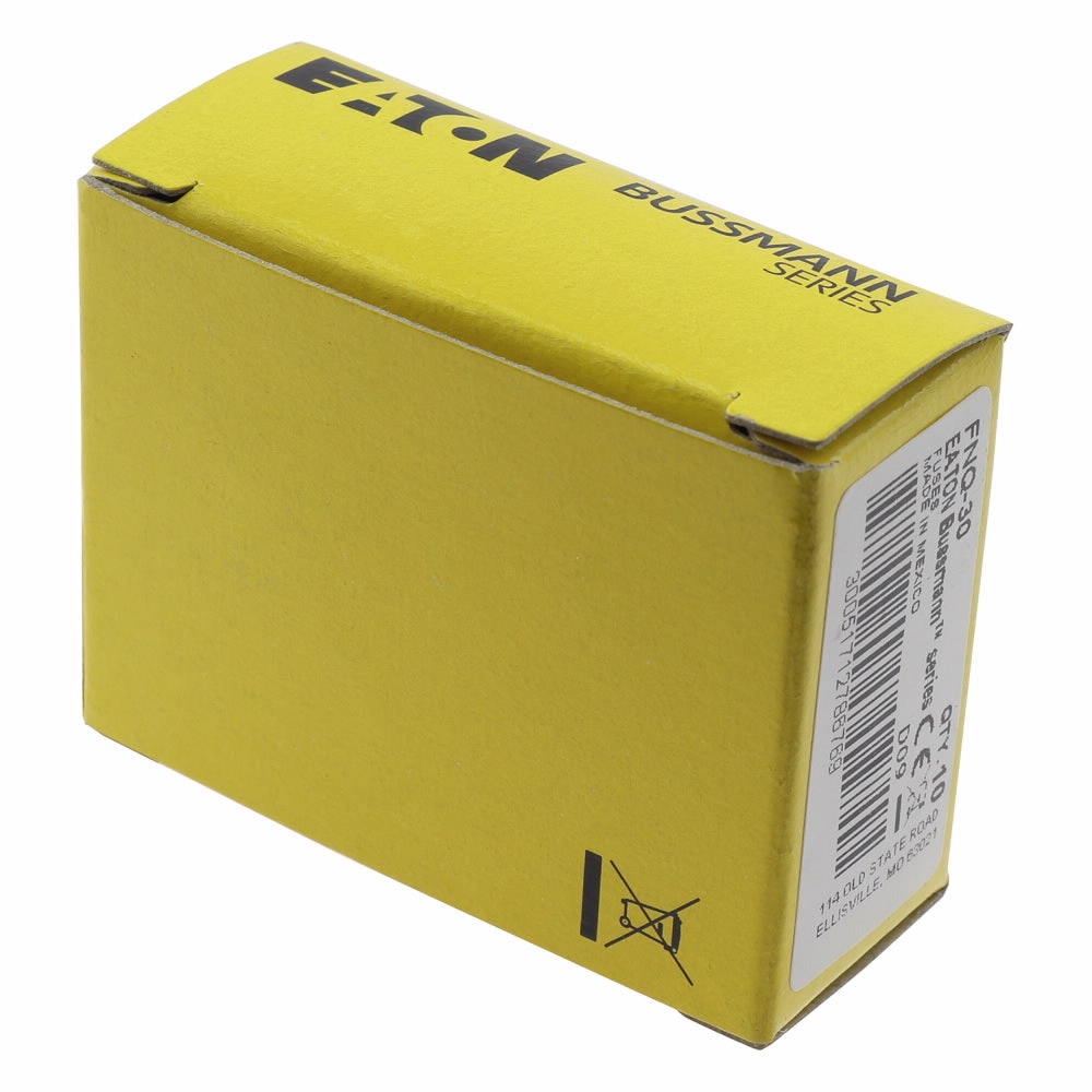EATON BUSSMANN Bussmann FNQ-30 500v 30amp Time-Delay Midget Fuse