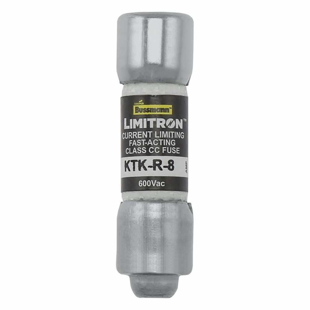 EATON BUSSMANN Bussmann KTK-R-8 600v 8amp limitron current-limiting fast-acting fuse class-CC