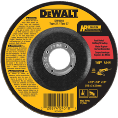 DEWALT DW4518 GRINDING & CUT OFF WHEELS