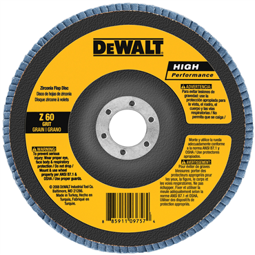 DEWALT DW8353 FLAP DISCS