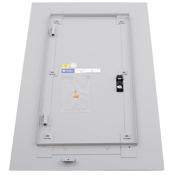 GENERAL ELECTRIC General Electric AF37F GE AF37F Type AL Standard Panelboard Front, 20 in W, Steel, Flush Mount