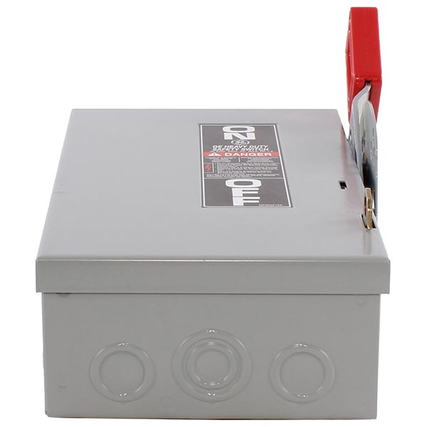 GENERAL ELECTRIC General Electric TH4321 GE Spec-Setter TH4321 Fused Heavy Duty Safety Switch, 240 VAC, 30 A, 1-1/2 hp, 3 hp, 3 Poles