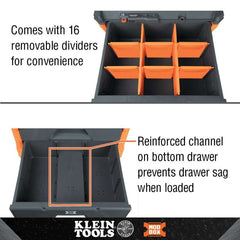 KLEIN TOOLS Klein Tools 54822MB MODbox Two Drawer Toolbox