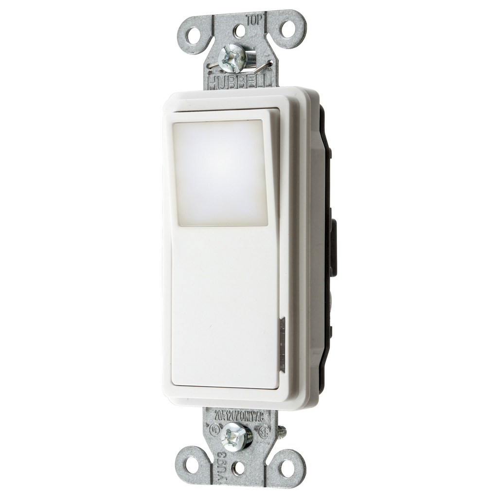 HUBBELL WIRING DS120NLWH TOGGLE SWITCHES