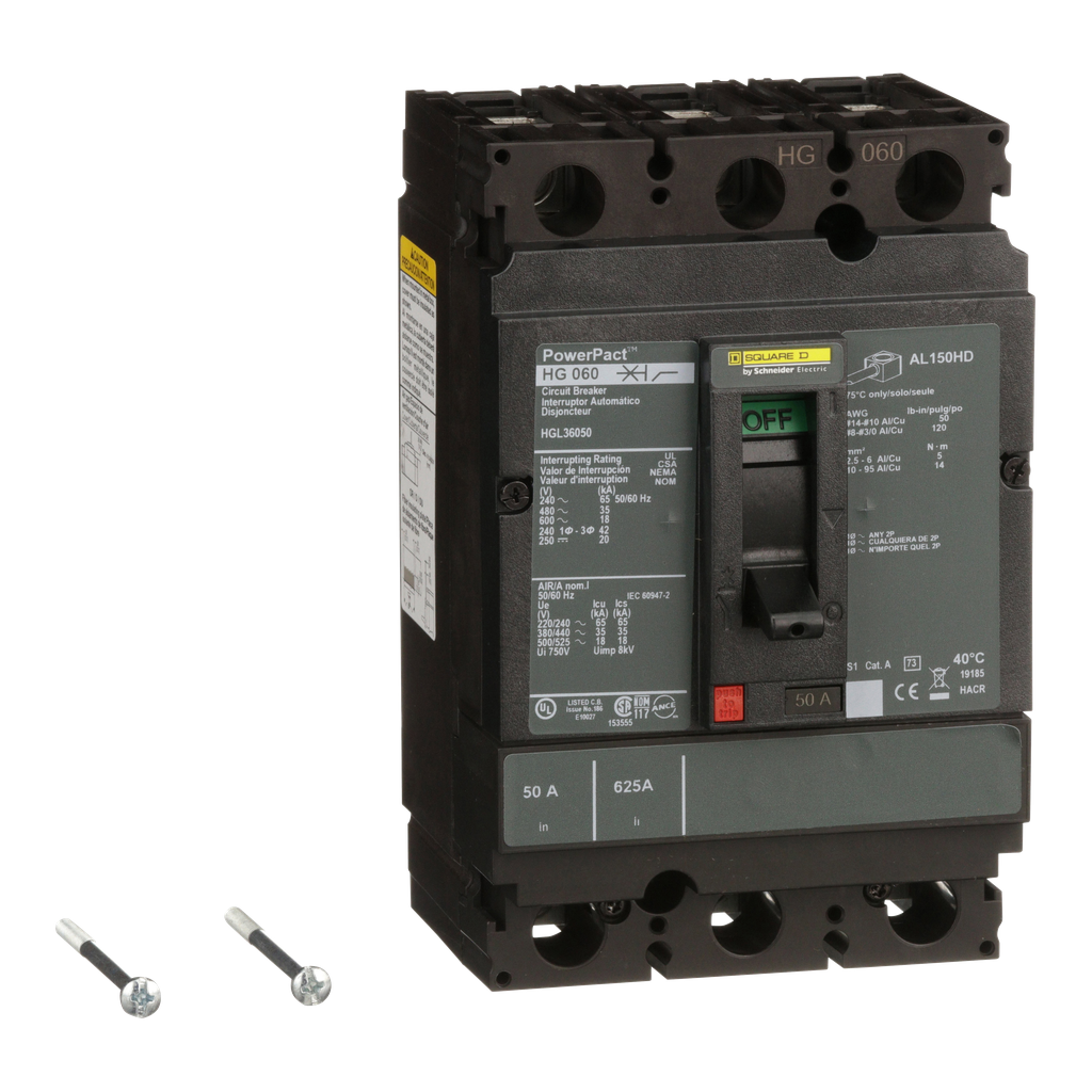 SCHNEIDER ELECTRIC HGL36050 CIRCUIT BREAKERS