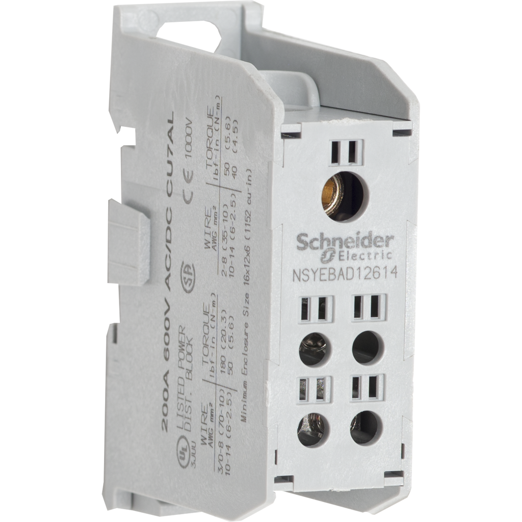 SCHNEIDER ELECTRIC NSYEBAD12614 TERMINAL BLOCKS