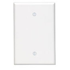 LEVITON Leviton 86114 Wallplate BLK 1 5-1/4in H x 3-1/2in W