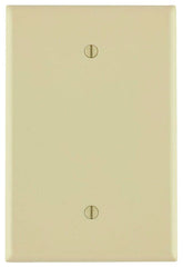 LEVITON Leviton 86114 Wallplate BLK 1 5-1/4in H x 3-1/2in W