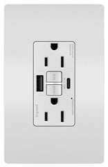 LEGRAND Pass & Seymour 1597TRUSBACW GFCI USB Outlet 15A (Each) Replacement MPN