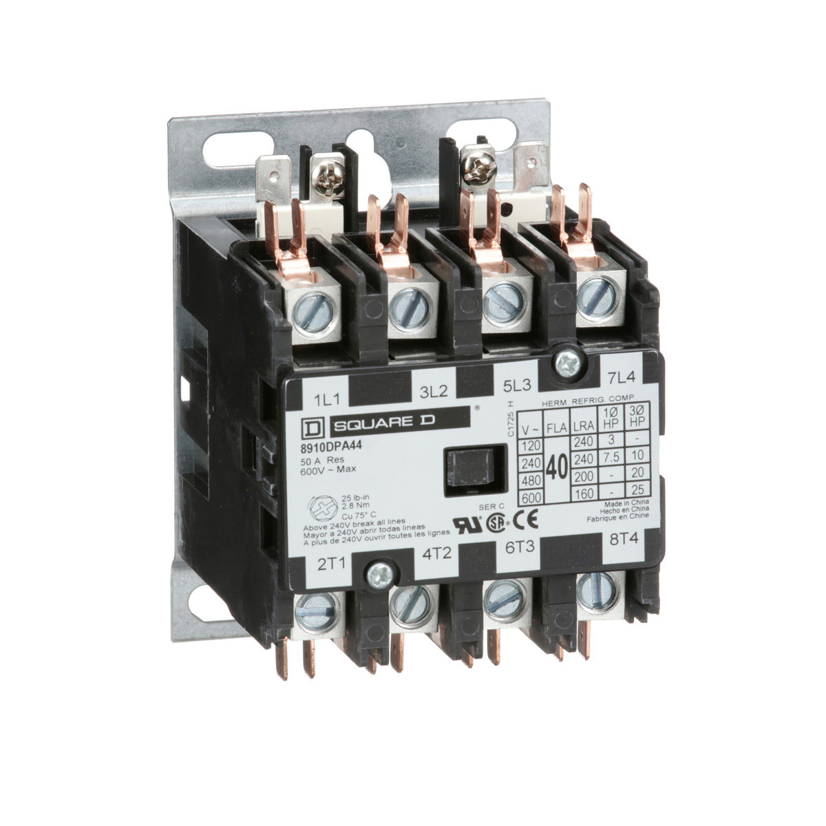 SCHNEIDER ELECTRIC 8910DPA44V06 CONTACTORS