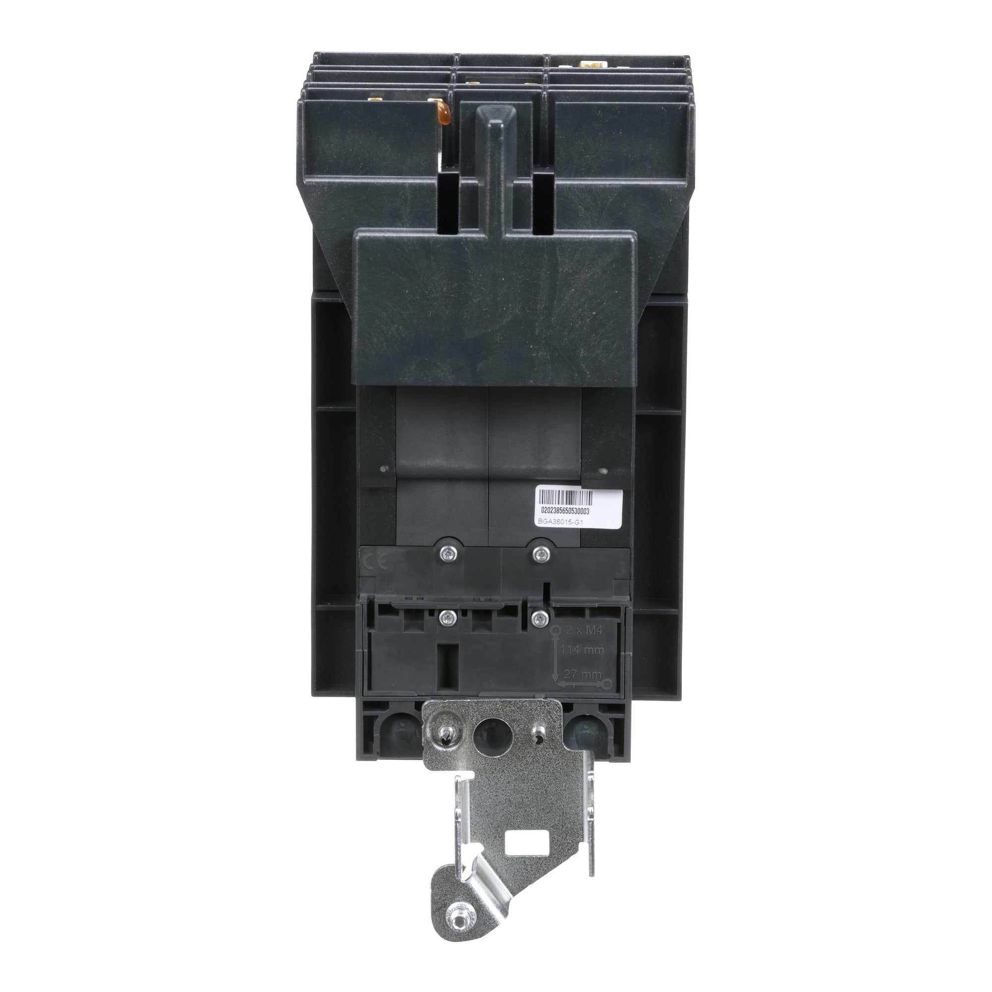 SCHNEIDER ELECTRIC Square D BGA36015 Circuit Breaker PowerPacT B 15A 3 Pole 600Y/347VAC 18kA I-Line Thermal Magnetic 80% ABC