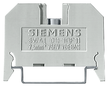 SIEMENS 8WA1011-1DF11 TERMINAL BLOCKS