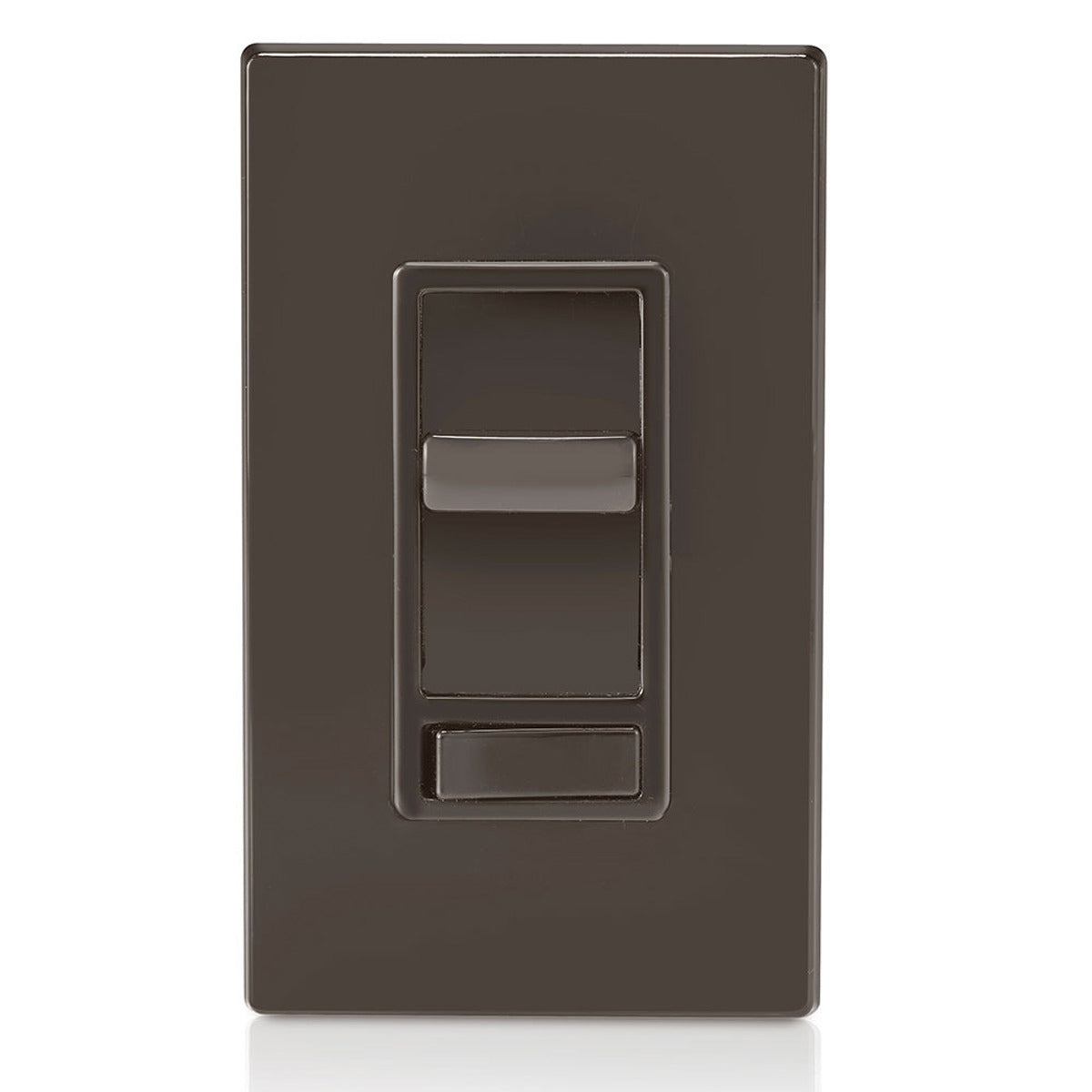 LEVITON Leviton 6674-P0B LED and CFL Incandescent Dimmer 150-watt Brown