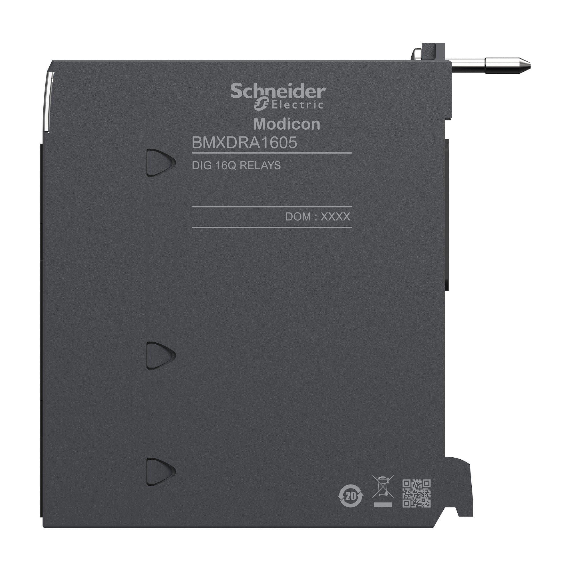SCHNEIDER ELECTRIC Schneider Electric BMXDRA1605 Square D 2 Amp 24 to 240 VAC 24 VDC Output AC/DC PLC Discrete Output Module