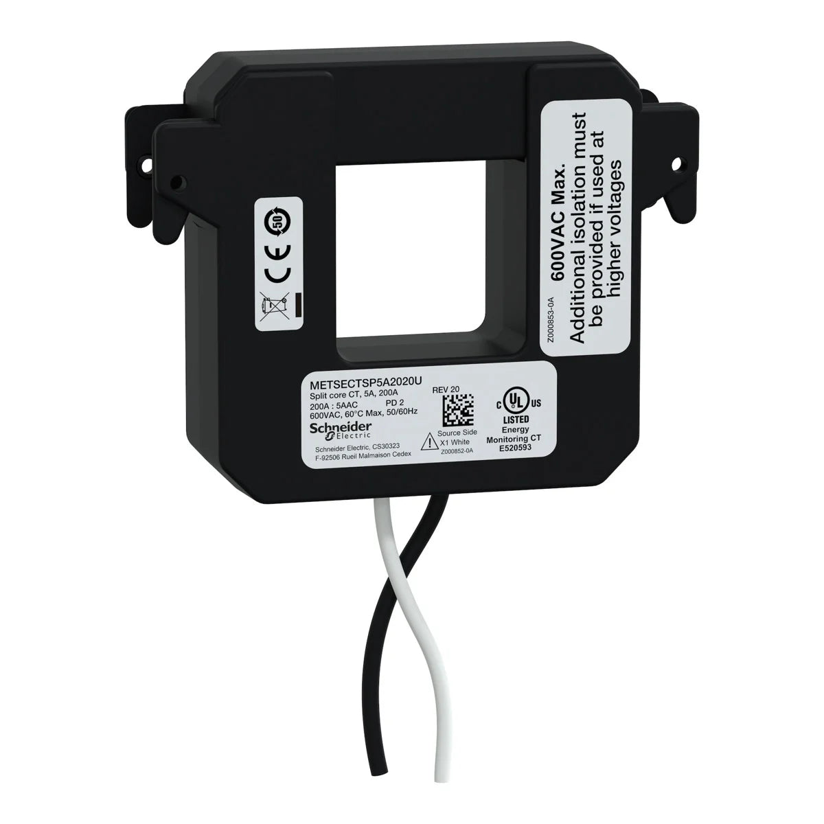 SCHNEIDER ELECTRIC METSECTSP5A2040U TRANSFORMERS