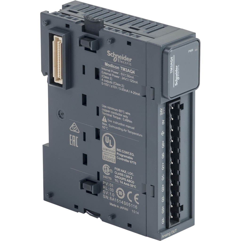 SCHNEIDER ELECTRIC TM3AQ4 CONTROL BOARDS