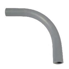 Cantex 5121055 Plain End SCH 80 Conduit Elbow, 1 in Trade, 90 deg