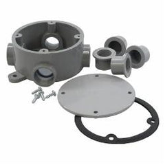 Cantex 5133690 E970CD Round Box Type X 1/2 And 3/4 Hubs