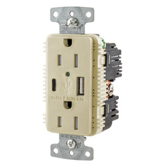 HUBBELL USB15AC5I ELECTRICAL CORDS, PLUGS, AND RECEPTACLES
