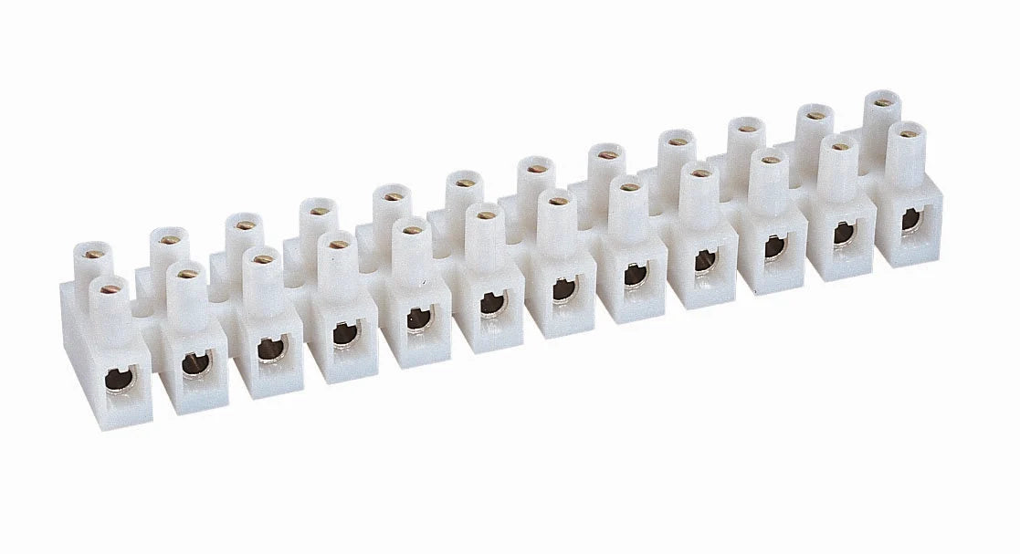 IDEAL Ideal 89-610 Barrier Strip, 300/400 VAC, 20/30 A, 22-10, 22-18 AWG