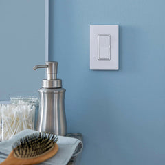 LUTRON Lutron CW-1-BR Claro Wallplate 1 Gang Replacement