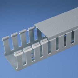 PANDUIT Panduit G1X4LG6 Wide Slot Wiring Duct No Cover