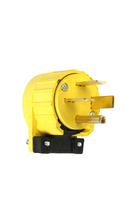 LEGRAND Pass & Seymour 5751AN Plug 50Amp 3Phase 250Volt Angle