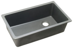 ELKAY Elkay ELGU13322GS0 33 x 18-3/4 in. Single Bowl Undermount Sink Greystone