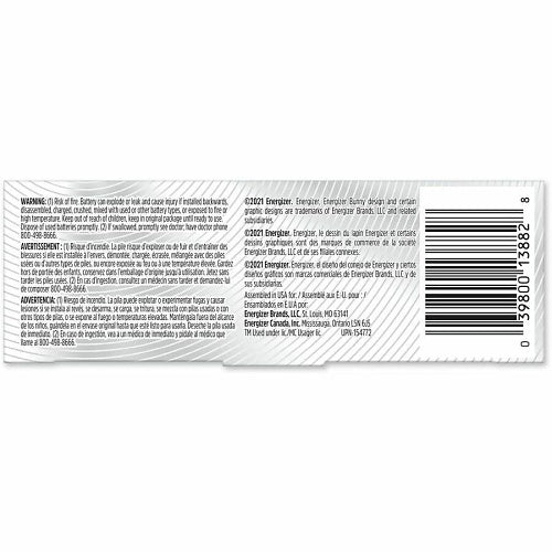 ENERGIZER Energizer ELN123-12 Industrial 123A 3V Lithium Batteries, 12-Pack