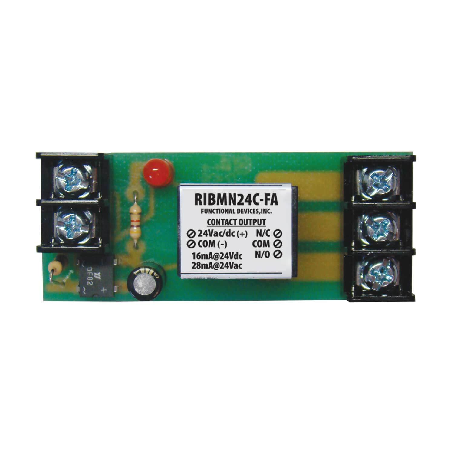 FUNCTIONAL DEVICES RIBMN24C-FA RELAYS & SWITCHES