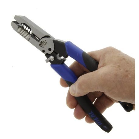 IDEAL Ideal 45-110 Heavy Duty Wire Stripper 8 to 16 AWG Solid 10 to 18 AWG Stranded Cable Wire