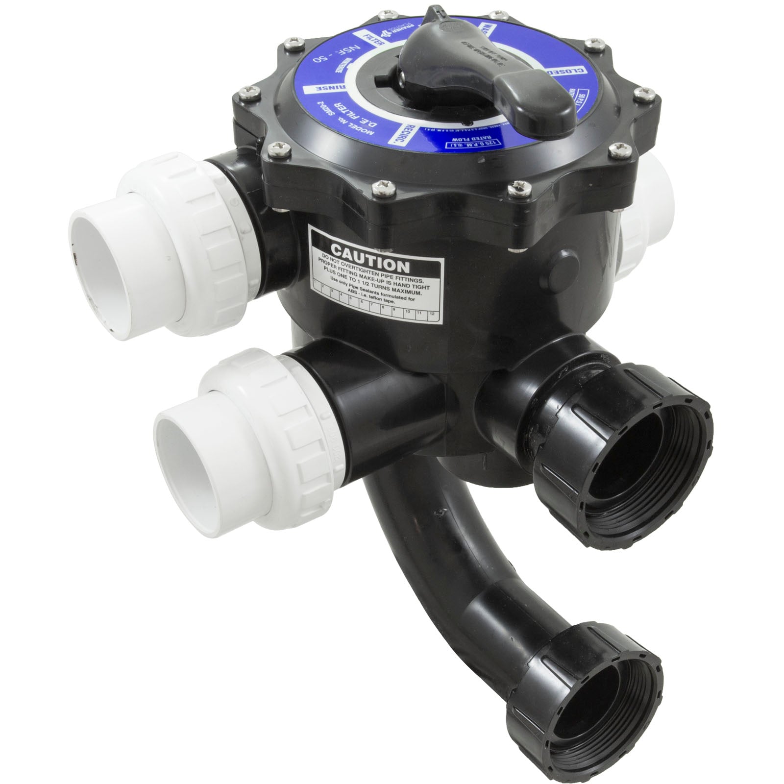 JANDY Jandy/Zodiac A0553645 Multiport Valve SF-S Series, SF24/30/36, 2", Side Mount