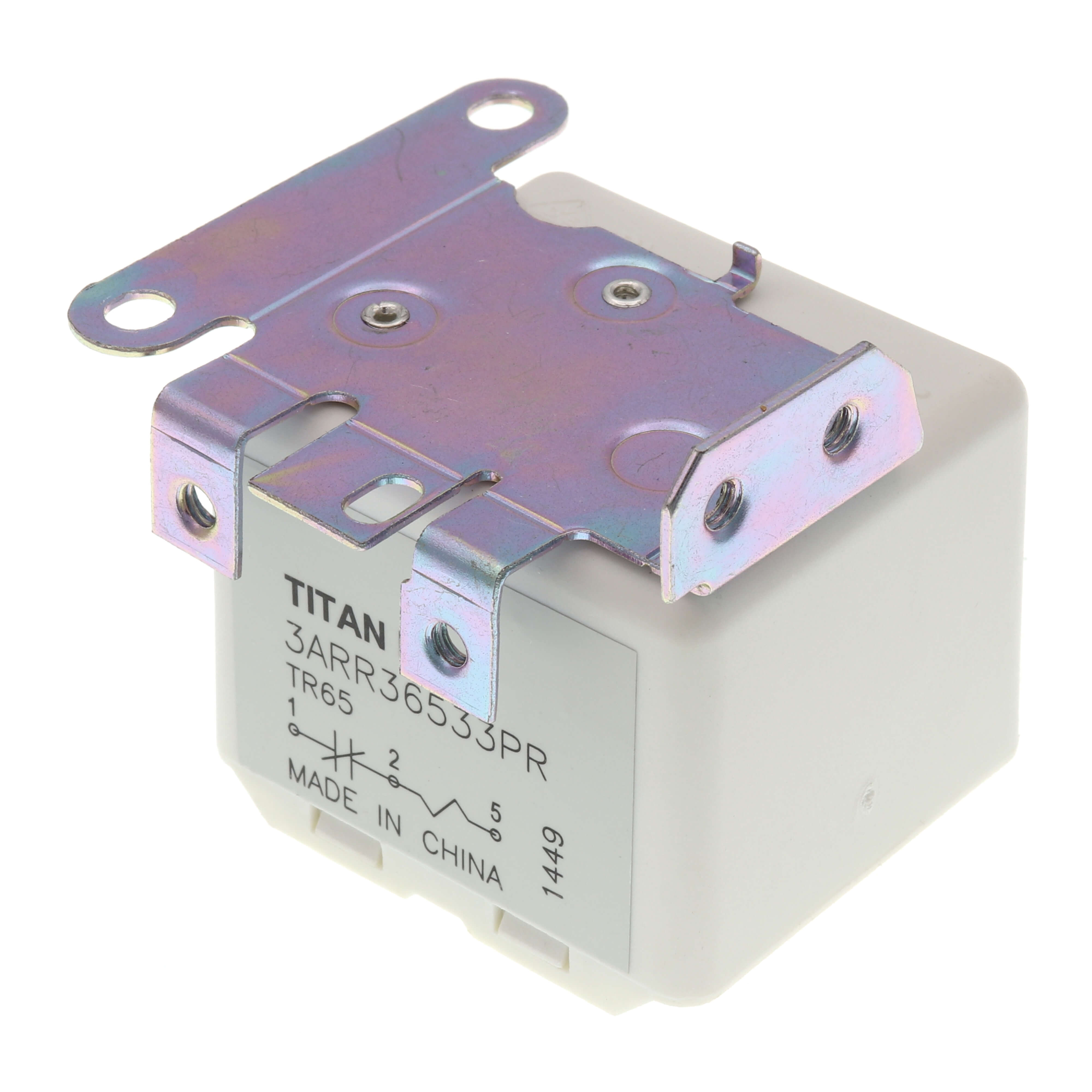 TITAN ICE Titan Ice TR65 Potential Relay 332 V Coil Voltage GE Replacement