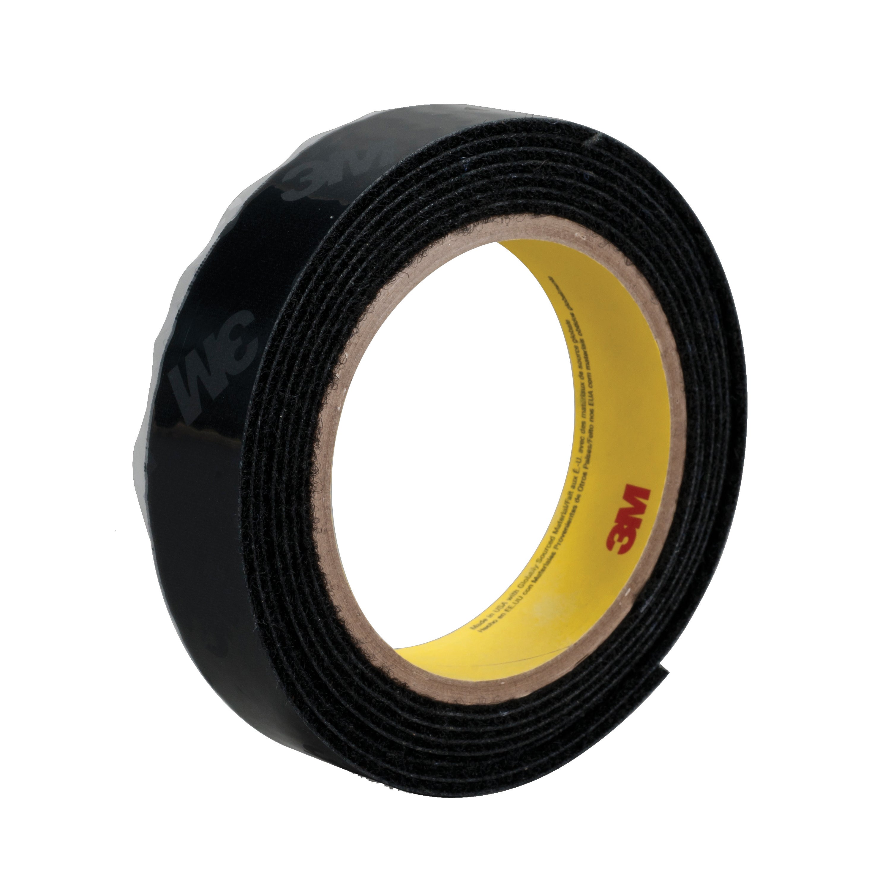 3M 3M 7000001961 Loop Fastener, 50 yd L x 1 in W, Black