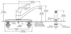 American Standard 4175.500.002 Colony Soft 2.2 GPM Kitchen Faucet
