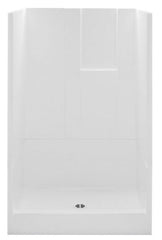 AQUATIC Aquatic 1483NTRI-WH Remodeline Sectionals Alcove Shower Unit 48 x 34 x 72-3/4 in
