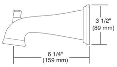 DELTA FAUCET Delta Faucet RP52148 Tub Spout - Pull-Up Diverter