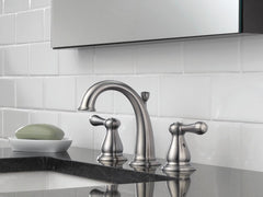 DELTA FAUCET Delta Faucet 3575-SSMPU-DST Bathroom Sink Faucet 2-Handle 4 to 16 Widespread