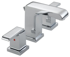 DELTA FAUCET Delta Faucet 3586LF-MPU Lavatory Faucet 1.5 GPM 2-Handle Widespread 3586LF-MPU