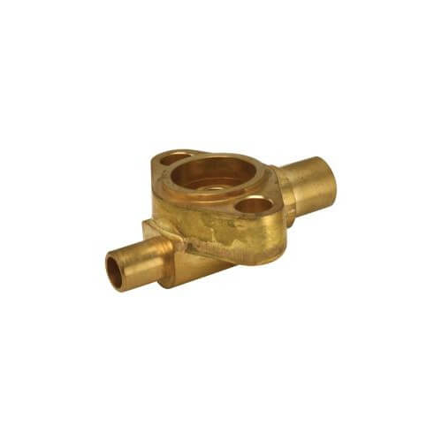 EMERSON FLOW CONTROLS Emerson Flow Controls 027769 3/8 x 1/2 ODF T-Series Take-Apart Straight-Thru Flange