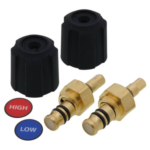 FIELDPIECE Fieldpiece Instruments RSMANK6 Valve and Knob Kit for SMAN2 and SMAN3 Digital Manifolds