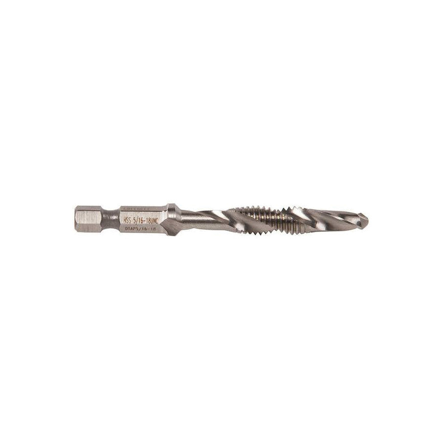GREENLEE Greenlee DTAP5/16-18 Drill/Tap Bit, 5/16-18