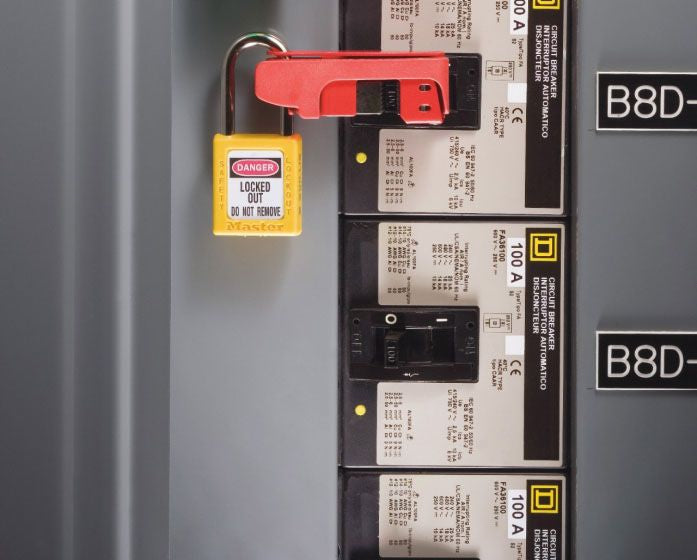 IDEAL Ideal 44-957 Circuit Breaker Lockout, Standard And Double Toggles Breaker, RoHS Compliant
