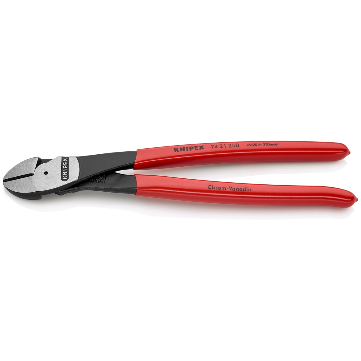 KNIPEX Knipex 7421250 10 High Leverage 12-Degree Angled Diagonal Cutters
